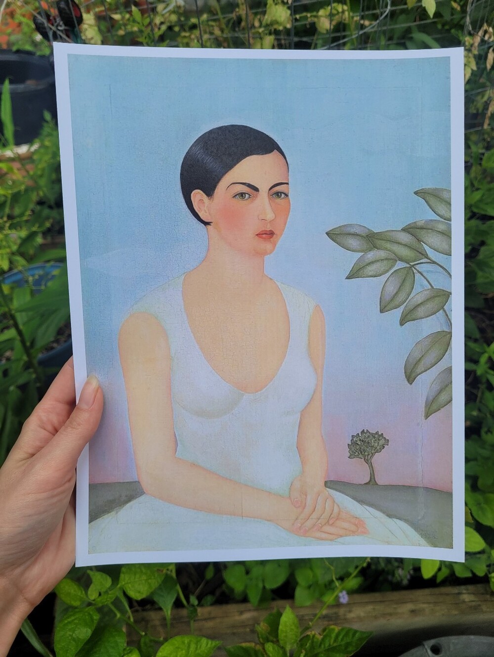 Frida Kahlos Christina Portrait Art Print